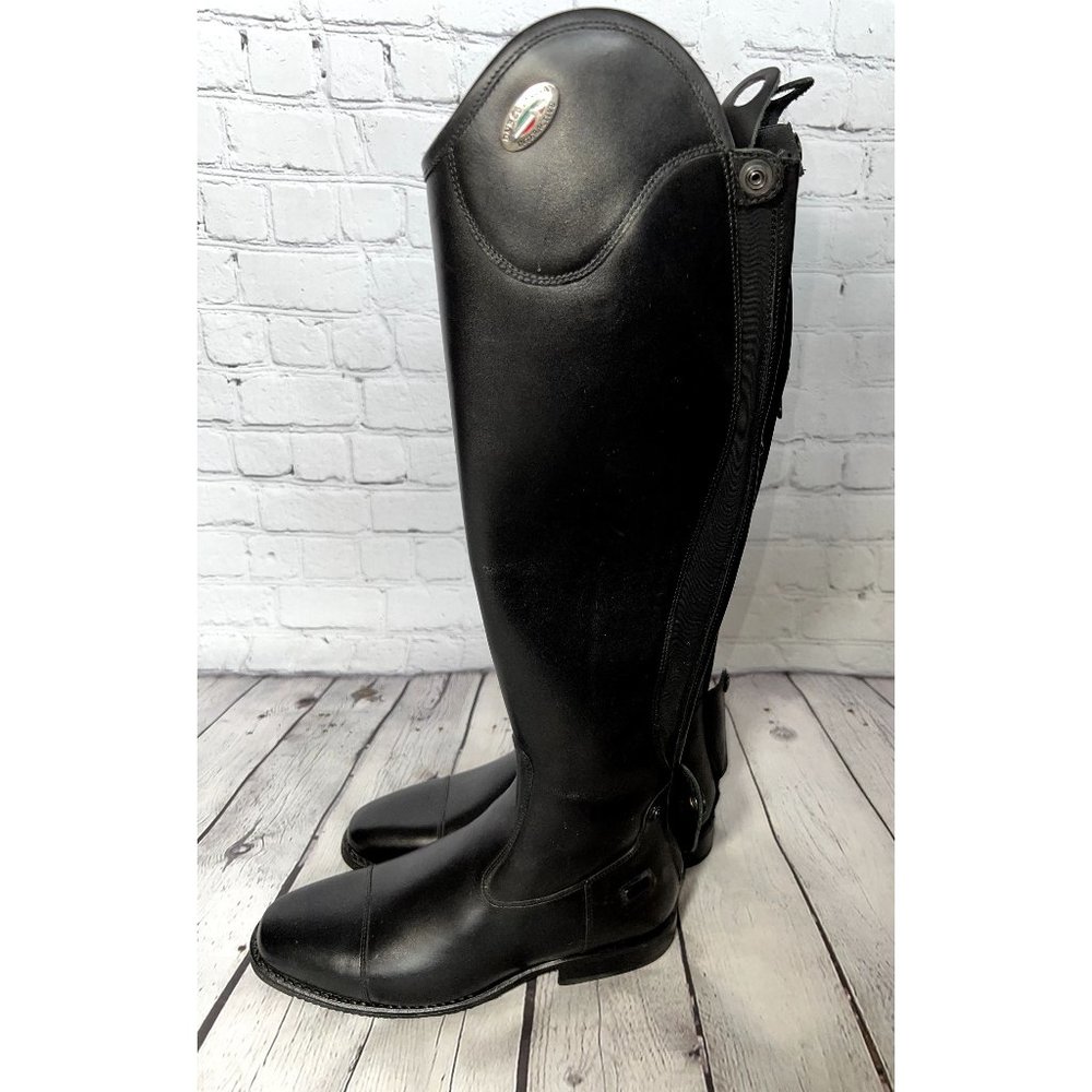 Women's DeNiro Salento Field Riding Boots Size 38 (7.5) Mid Calf NEW - Picture 1 of 10